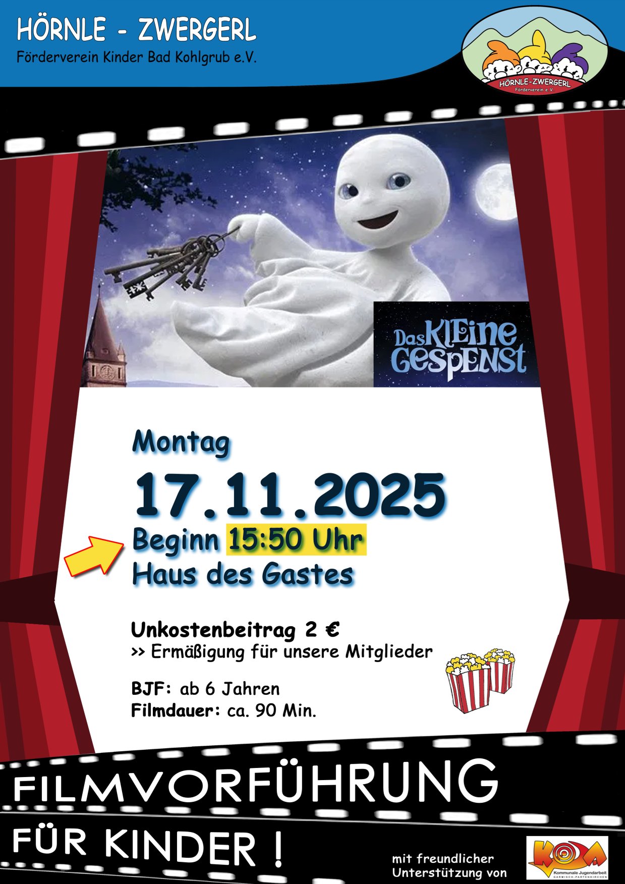 Kinotermine Schuljahr 24/25